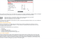 Desktop Screenshot of calculator.afhealth.co.za